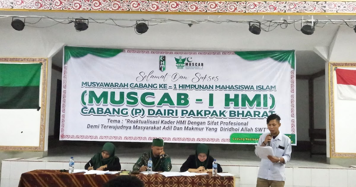 HMI kab bovendigoel Gelar Musyawarah Cabang